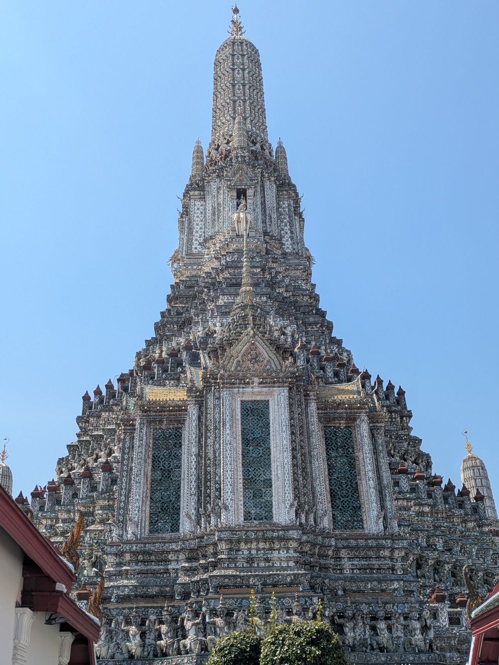 A photo of Wat Arun temple in Bangkok, Thailand.